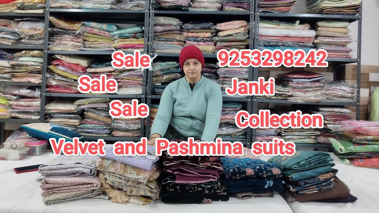 10/1/26🌹Bumper discount on velvet suits#Pashmina suits🌈Kesar#Rivaa & Dass brand suits ☎92532982422