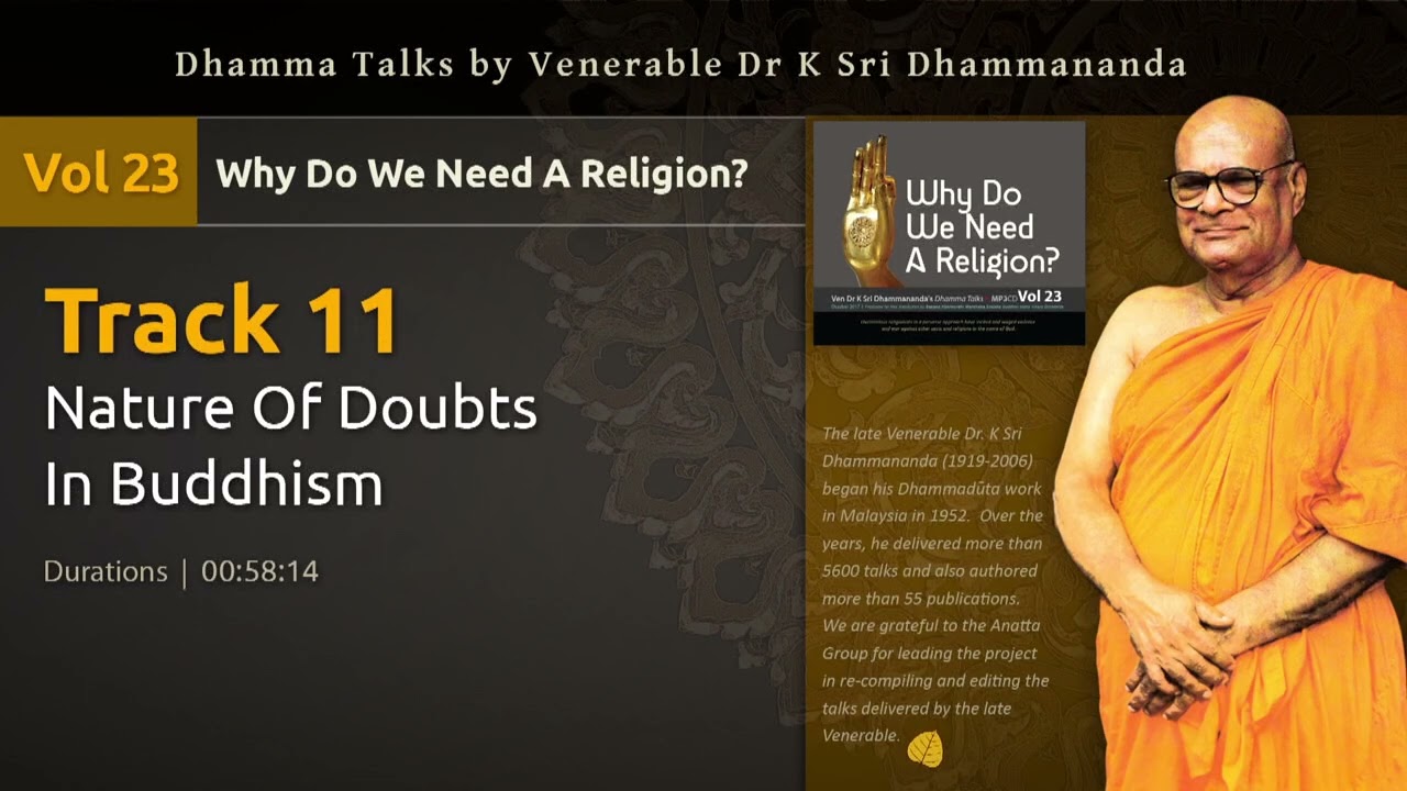 MLC2311 Nature of Doubts in Buddhism