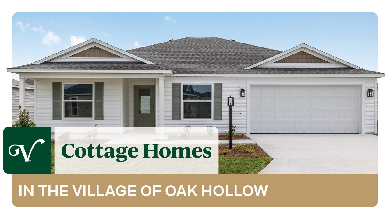 New Cottage Homes in The Village of Oak Hollow