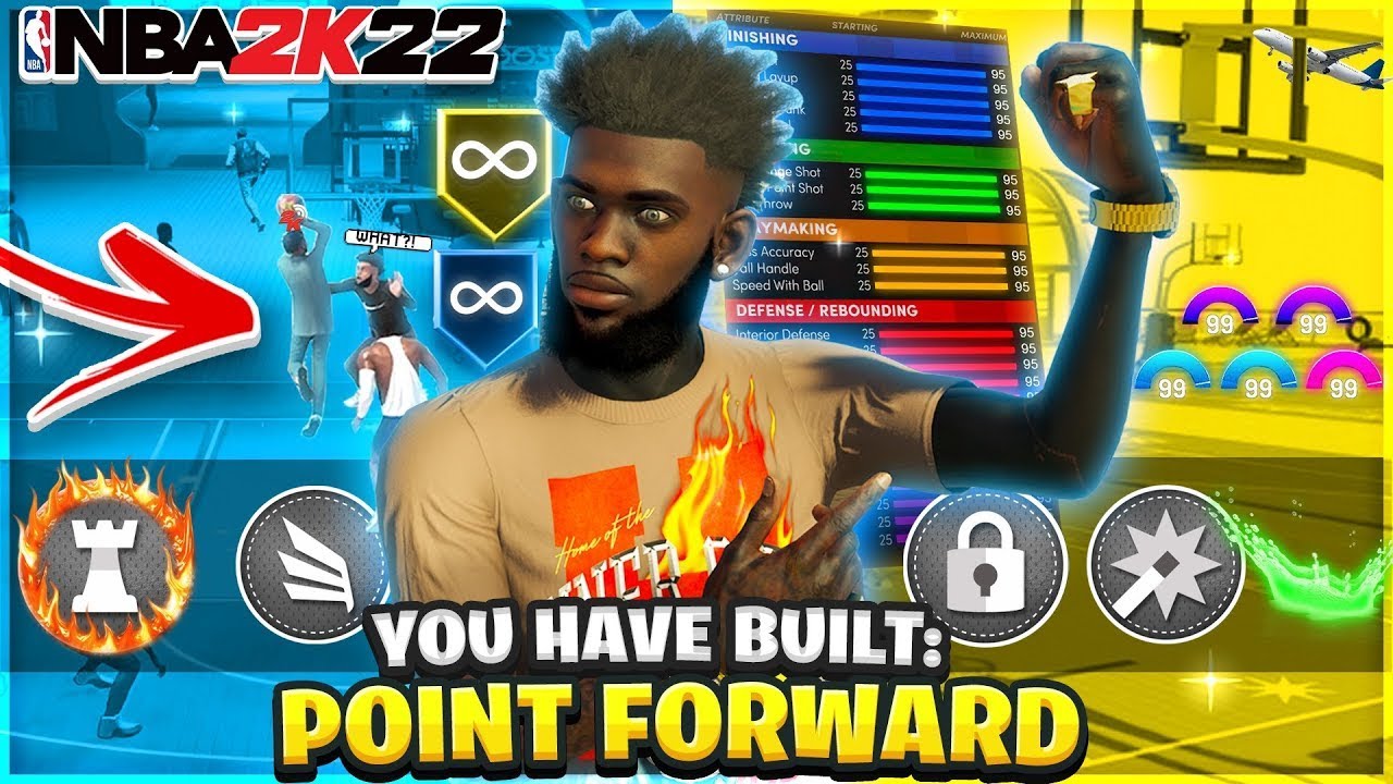 *NEW* META POINT FORWARD with SHARP TAKEOVER is OVERPOWERED on NBA 2K22! BEST REBIRTH BUILD 99 SPEED