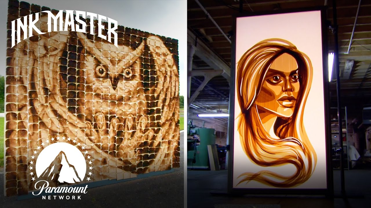 Craziest Flash Challenges on Ink Master 😲 Part 2