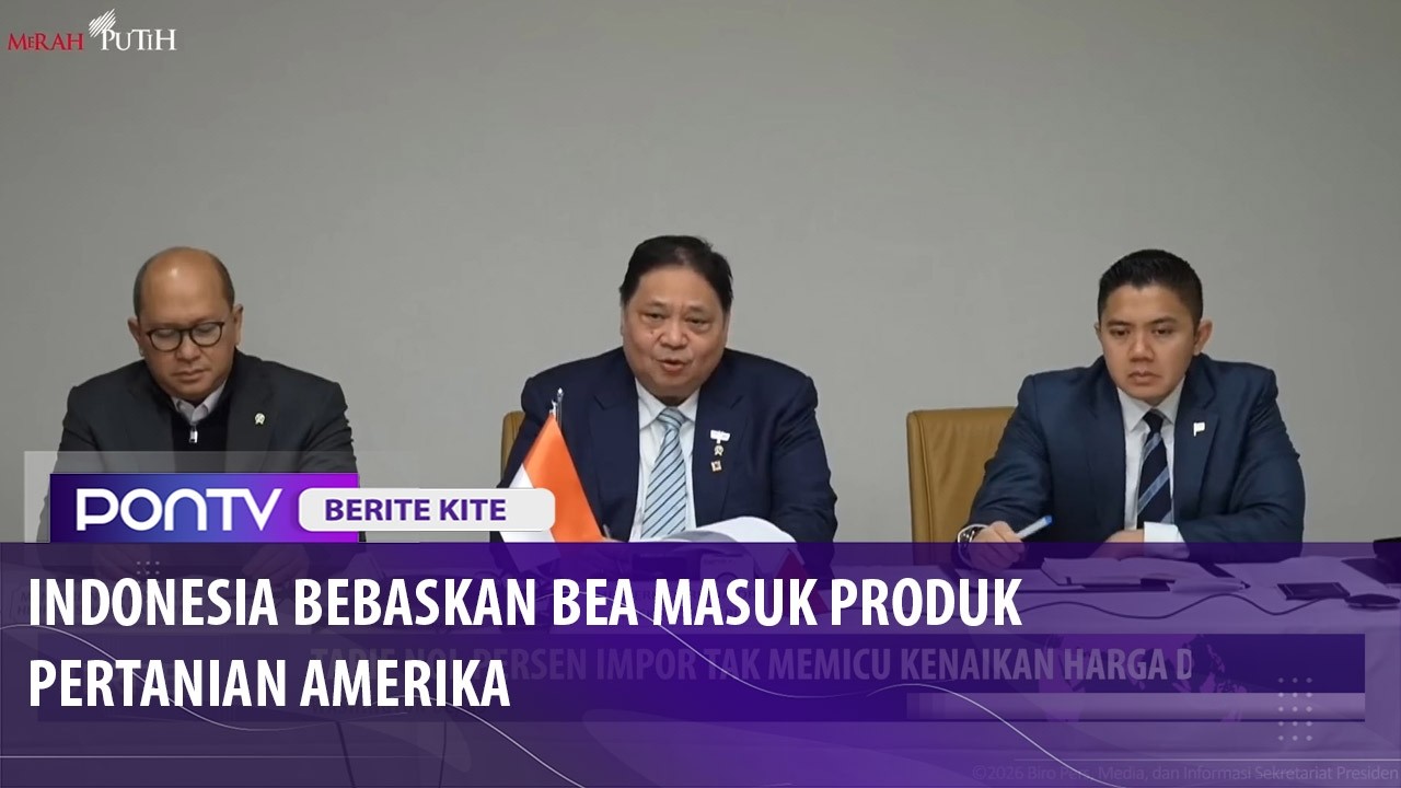 Indonesia Bebaskan Bea Masuk Produk Pertanian Amerika