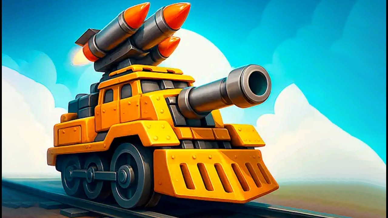 Train Attack : Merge War - All Level Gameplay   #trainattack