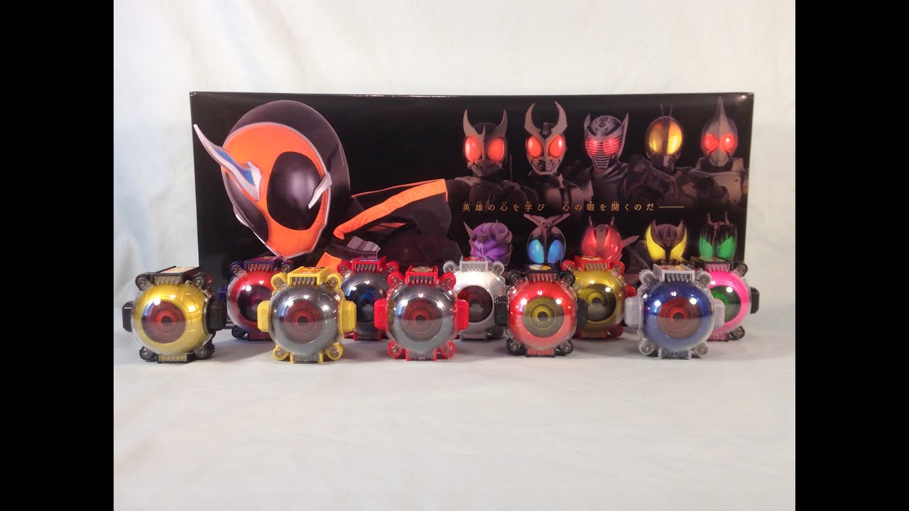 Kamen Rider Ghost Legend Rider Eyecon Set Review