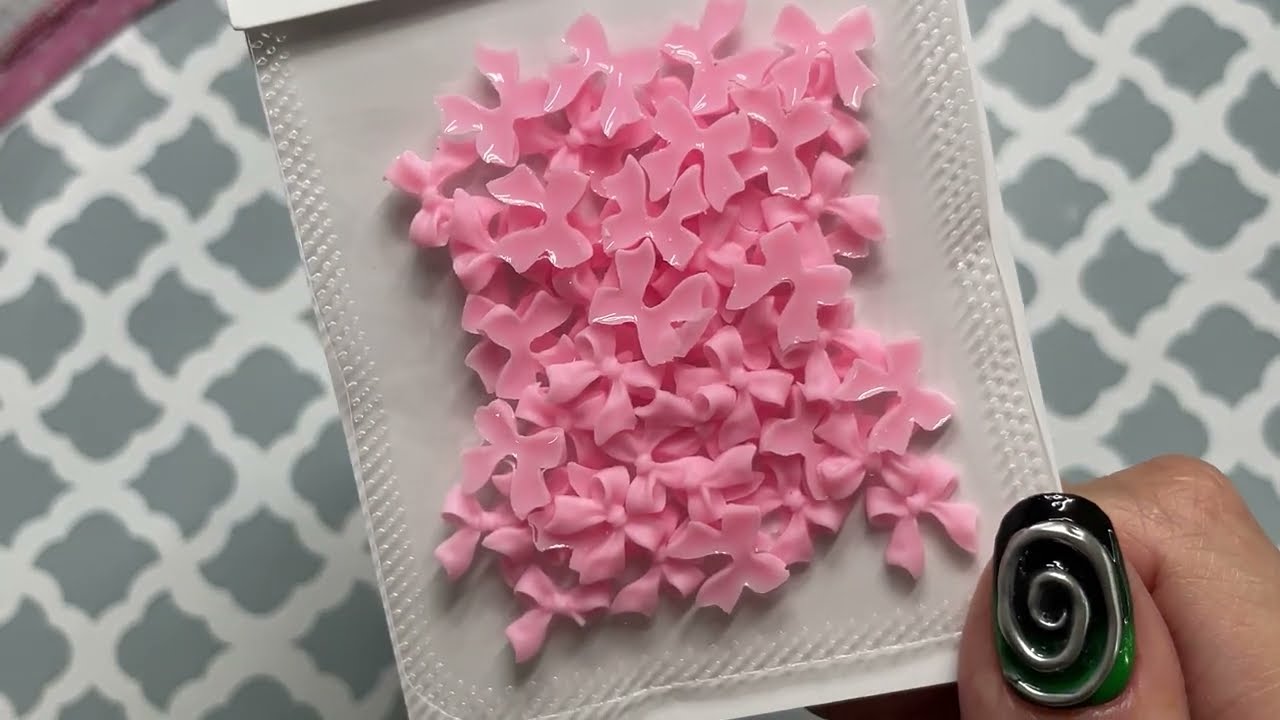 ASMR- Temu nail haul - Gum Chewing + Soft Spoken