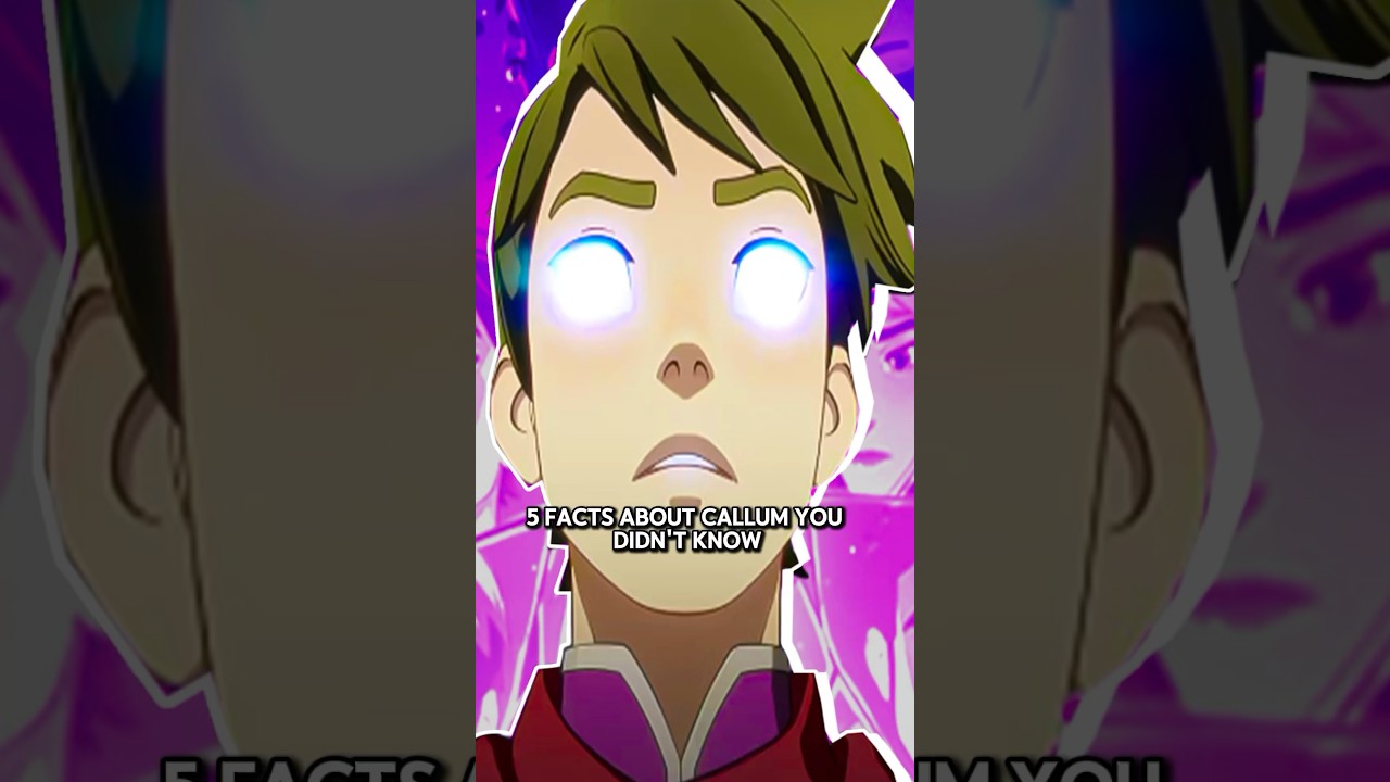 5 фактов о Каллуме, которые вы не знали #thedragonprince