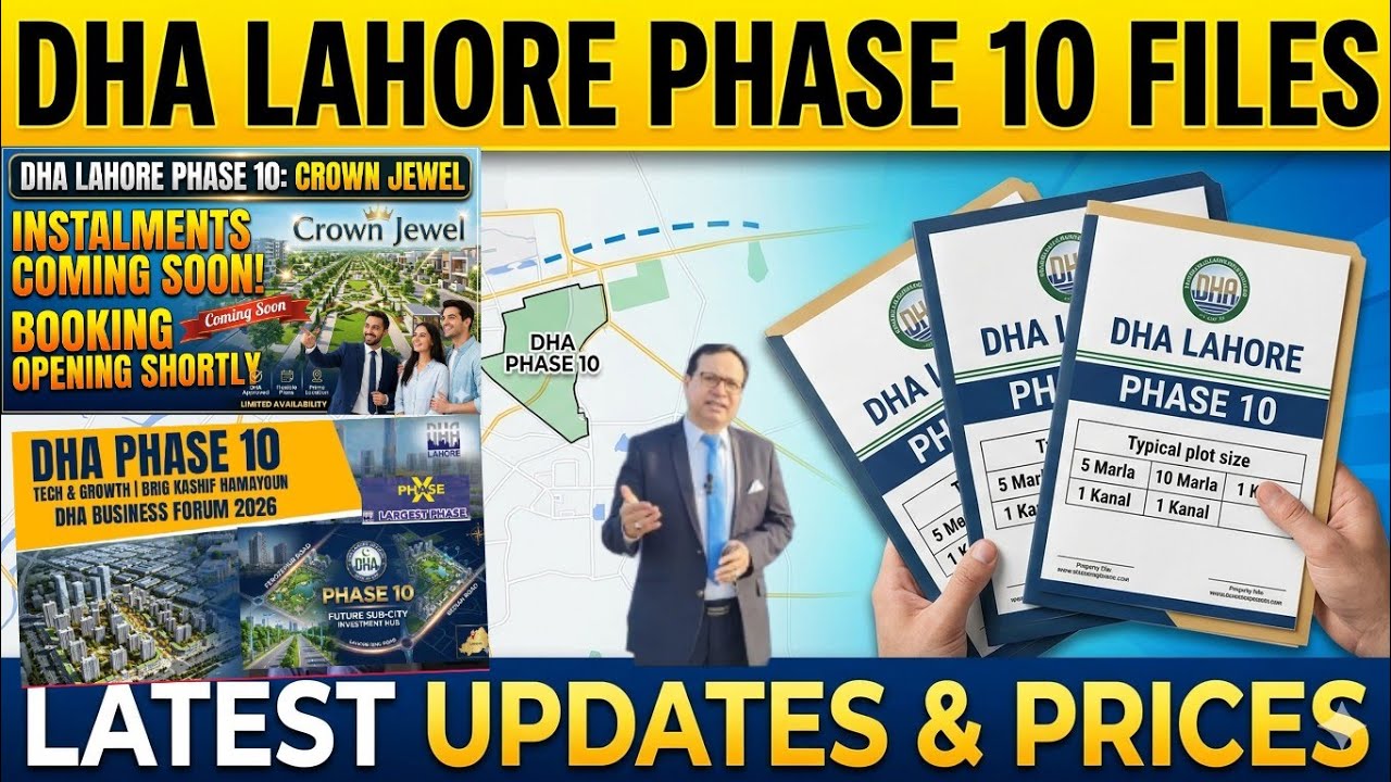 ​Market Update: DHA Phase 10 Lahore | March 2026 Market Analysis #dhalahore #realestate 0322 8888429
