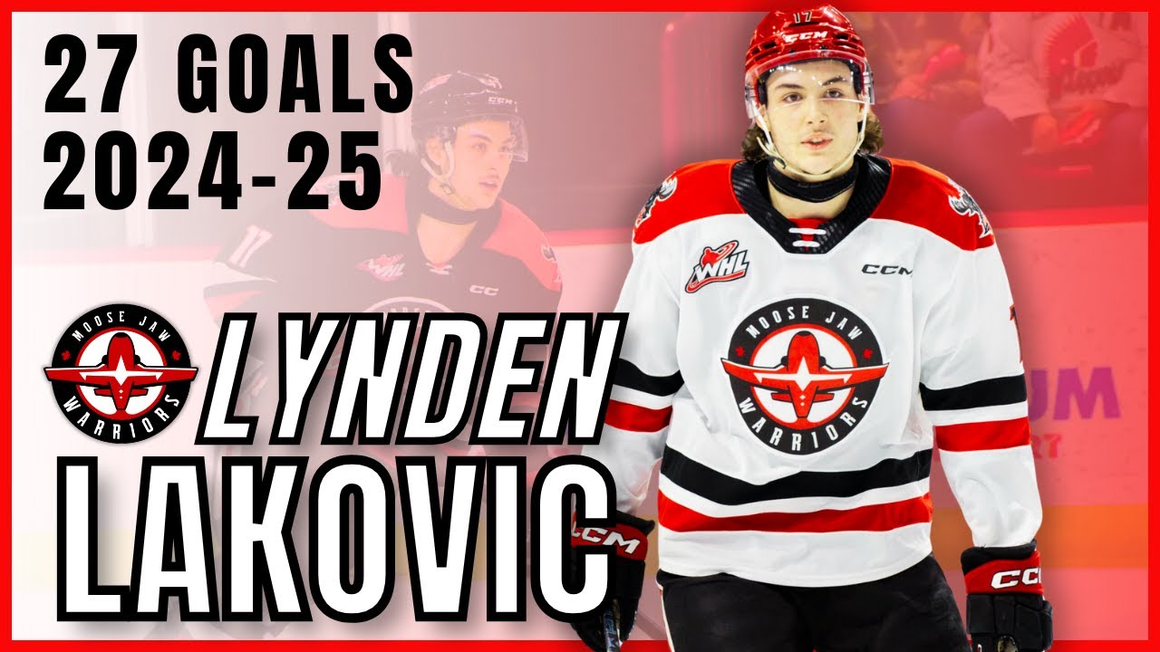 Lynden Lakovic All (27) Goals 2024-25 | Capitals Highlights