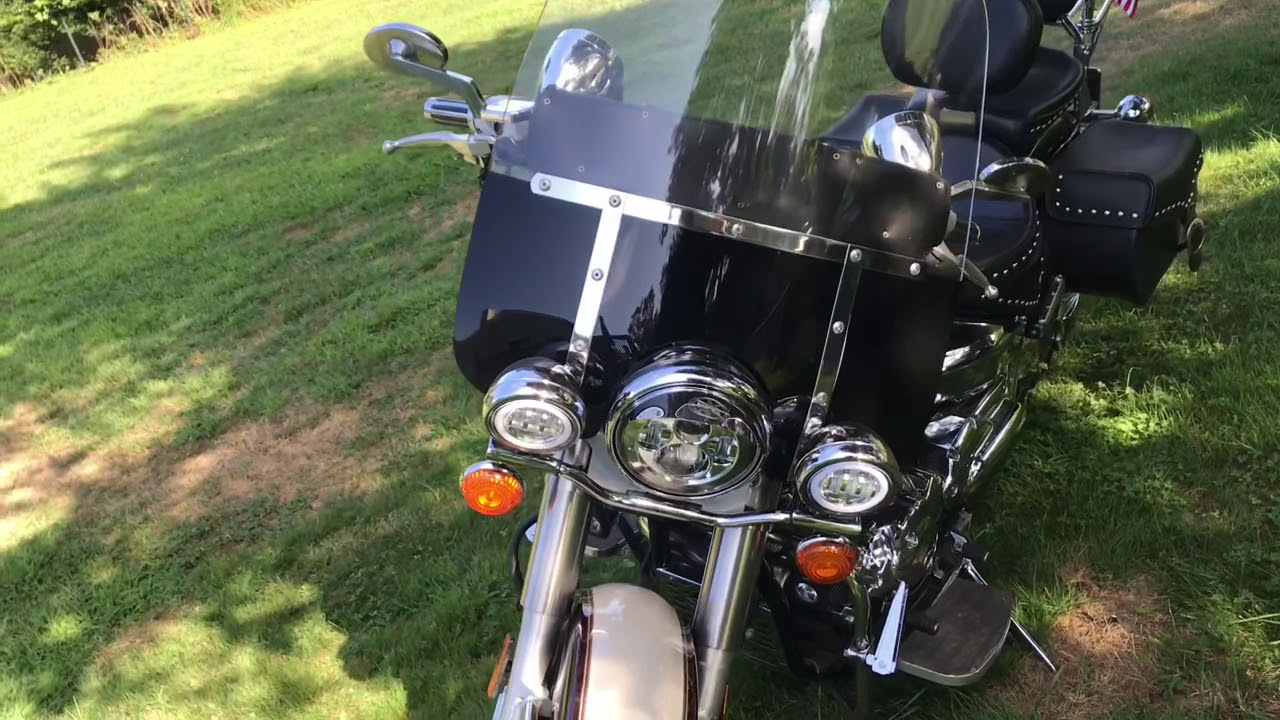 How to black out the bottom of your motorcycle windshield