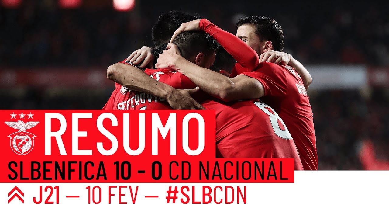 HIGHLIGHTS: SL BENFICA 10-0 CD NACIONAL
