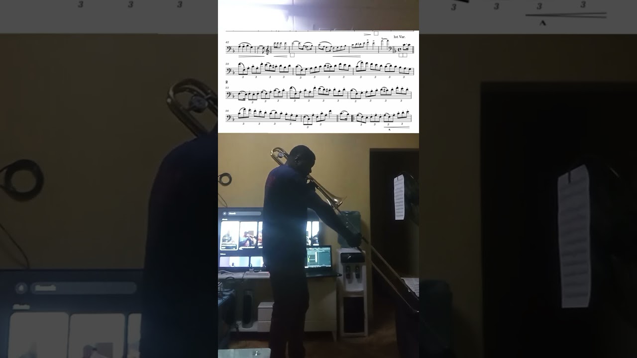 ONE OF THE BEST TROMBONE EXERCISES VOL 1