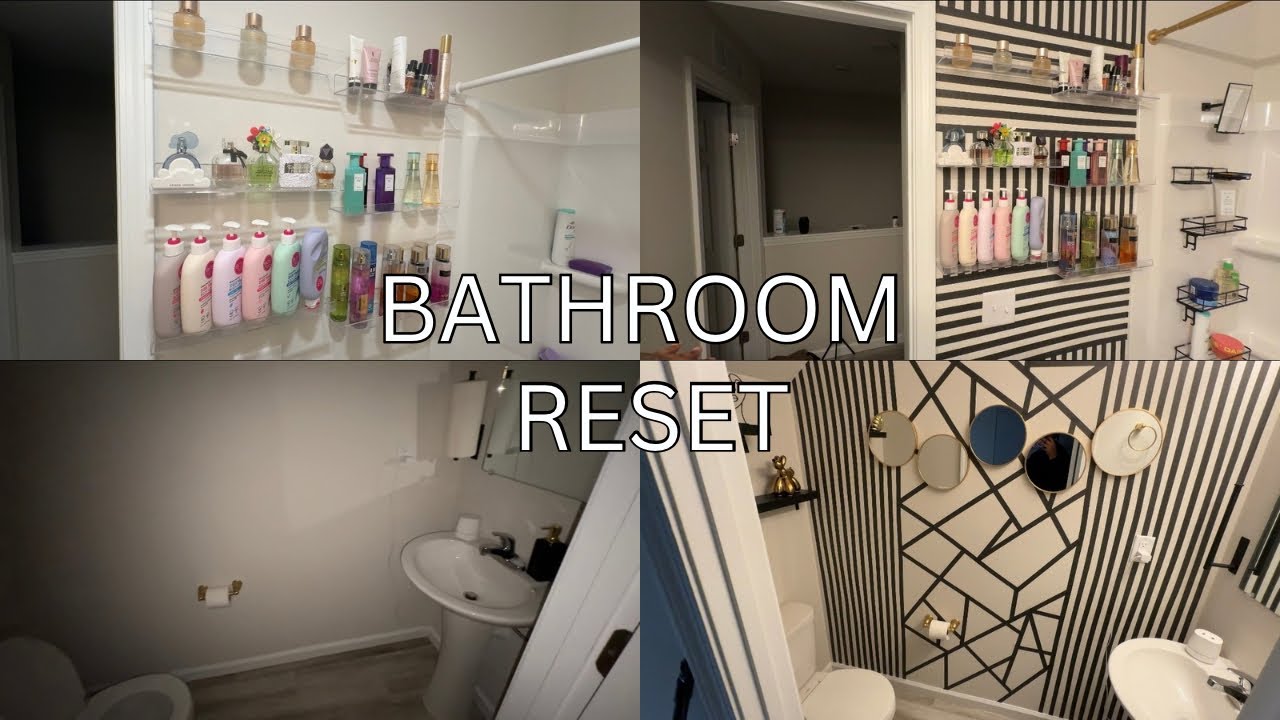 Organizing & Decorating My New Townhouse Bathrooms 