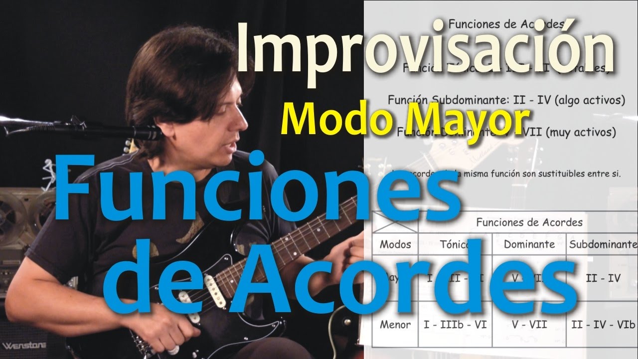 Funciones de Acordes Modo Mayor - Composición, Arreglo, Sustitucion - Tutorial #30