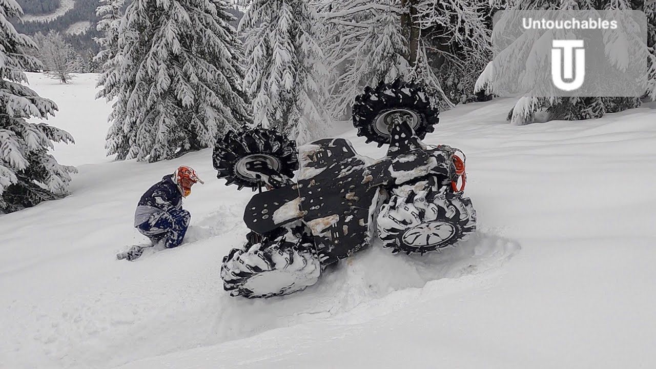 Can Am Renegade In Deep Snow 😱 Pushing The Limits To The Max❗️