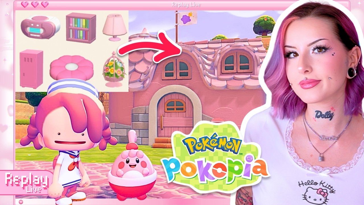 déco & emménagement avec ma bestie ptiravi (c'est trop cute) 🎀🌷 POKOPIA | 17/03/26 (Rediff Live)