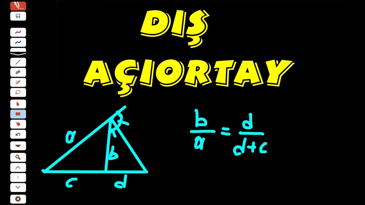 İSPAT: DIŞ AÇIORTAY ÖZELLİĞİ ( TYT GEOMETRİ / AÇIORTAY )