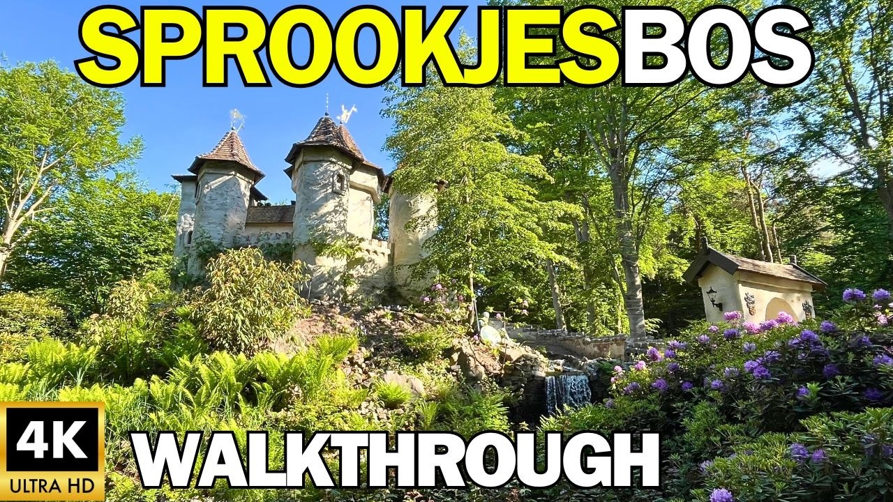 Efteling Walkthrough – Sprookjesbos Mei 2025 🍄 | Nieuw Sprookje: Prinses op de Erwt (4K POV)