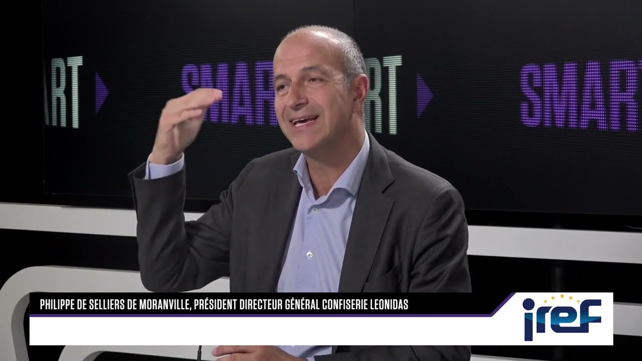 Philippe de Selliers de Moranville PDG Confiserie Leonidas interviewé sur SMART&Co