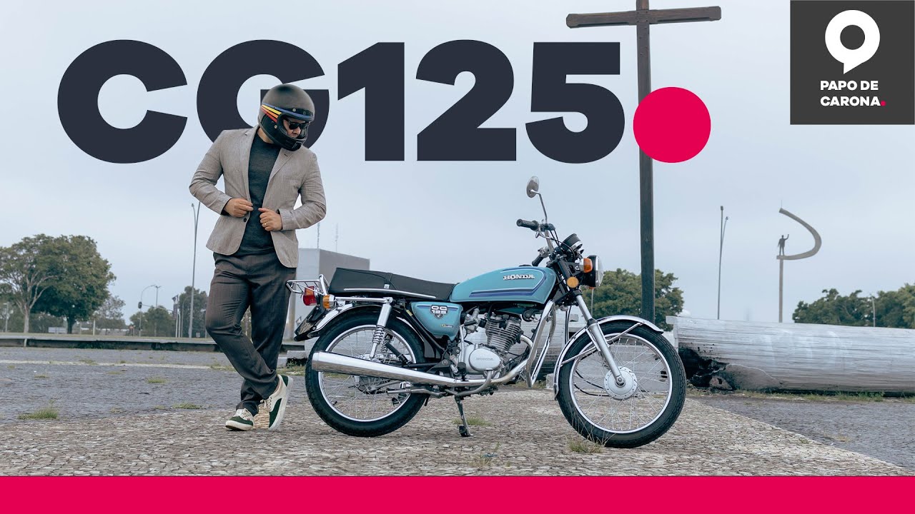HONDA CG 125 1982 PLACA PRETA