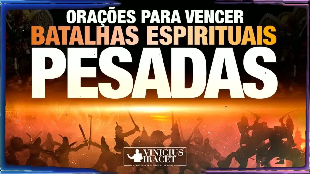 Atomic Power of Prayer - Oração Para Vencer Batalhas Espirituais Pesadas | Vinicius Iracet Sermão