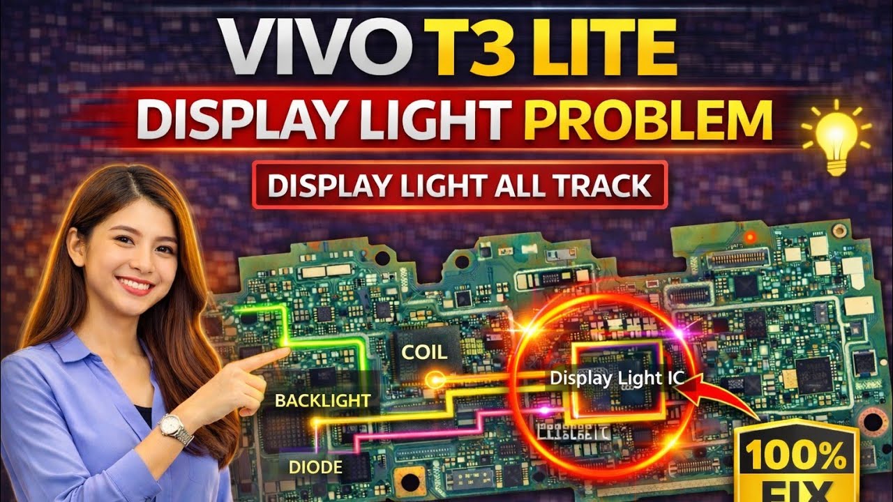 Vivo t3 light display light problem solution| display light all track @techmobile007
