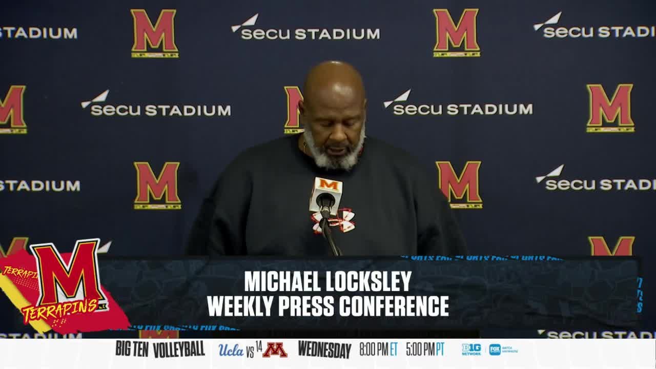 Michael Locksley on Loss to Washington & Previews Matchup With Nebraska | Maryland Football
