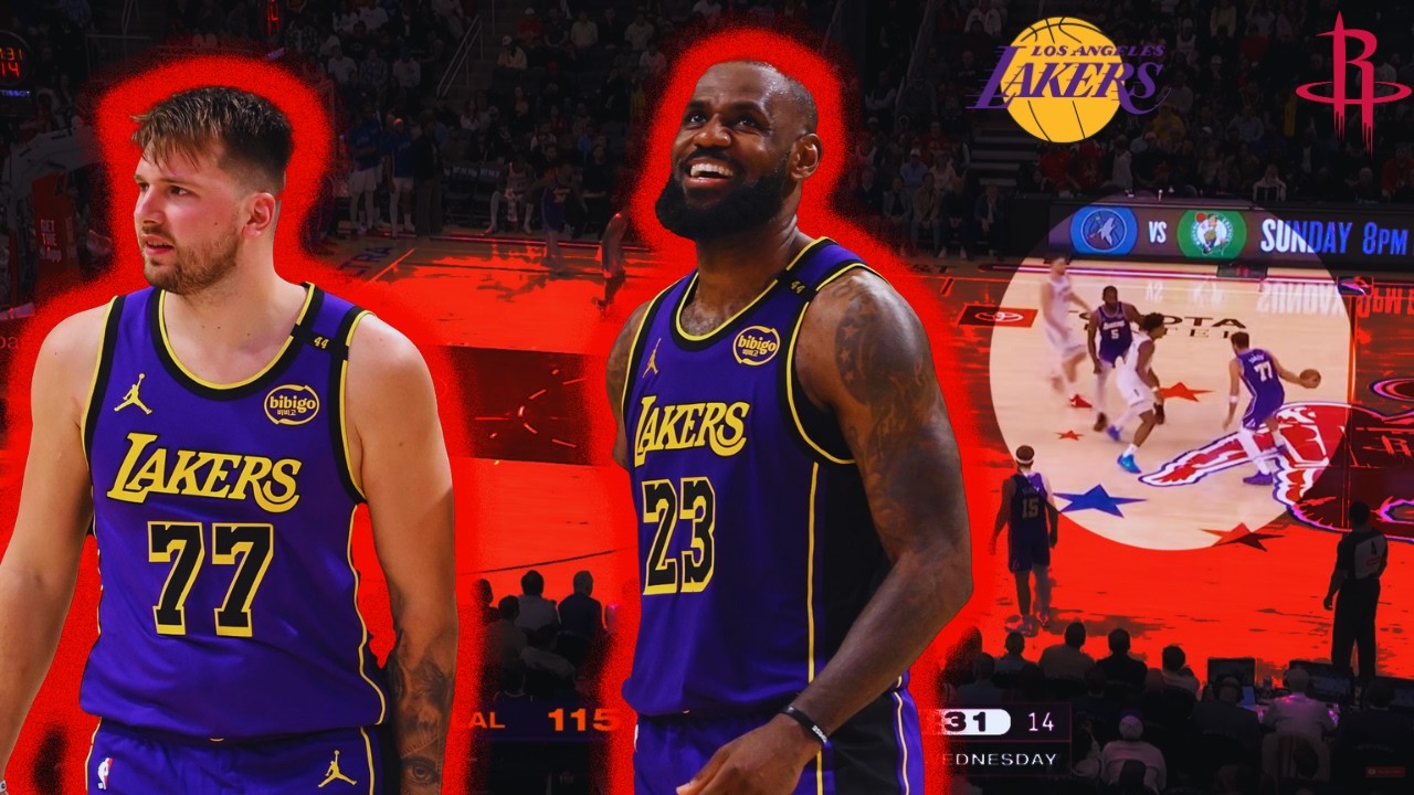 LUKA DONCIC & LEBRON JAMES Have The NBA COMPLETELY Terrified... | Lakers vs Rockets Film Analysis |