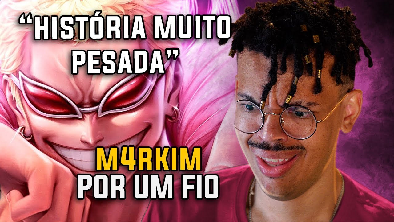 POR UM FIO | M4RKIM | DOFLAMINGO (ONE PIECE) - REACT DE MÚSICA GEEK