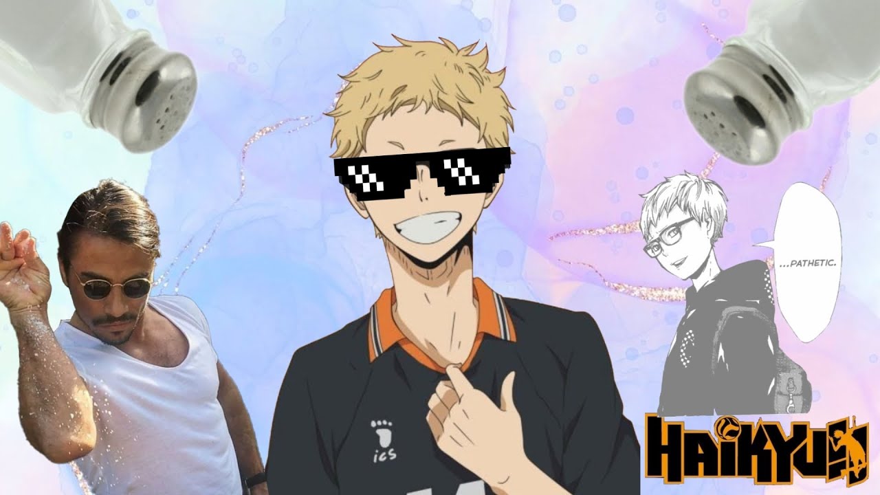 The Motivation Speaker with Saltyshima ft Akiteru | Haikyuu text story | Haikyuu text story skit