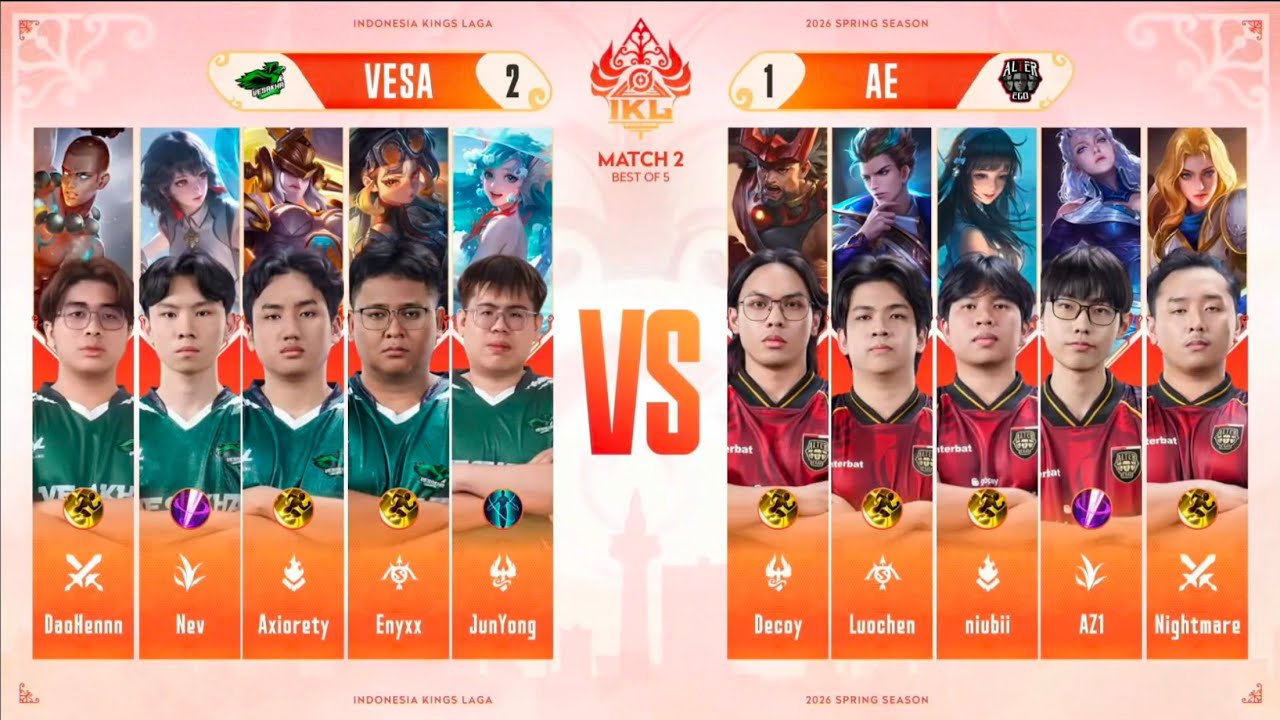 [Regular season] Vesakha vs Alter Ego | Game 4 | #iklspring2026 #semuabisa 