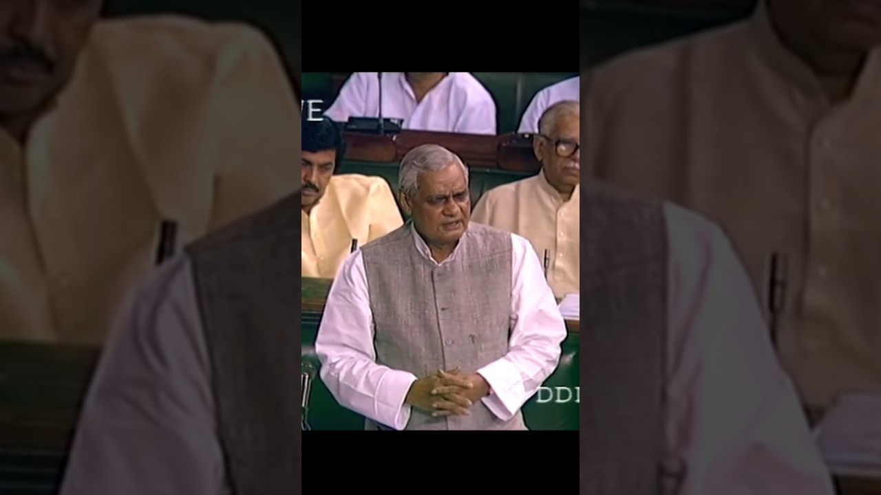 Atal Bihari Vajpayee Ji Speak About On Election System.....!!!!