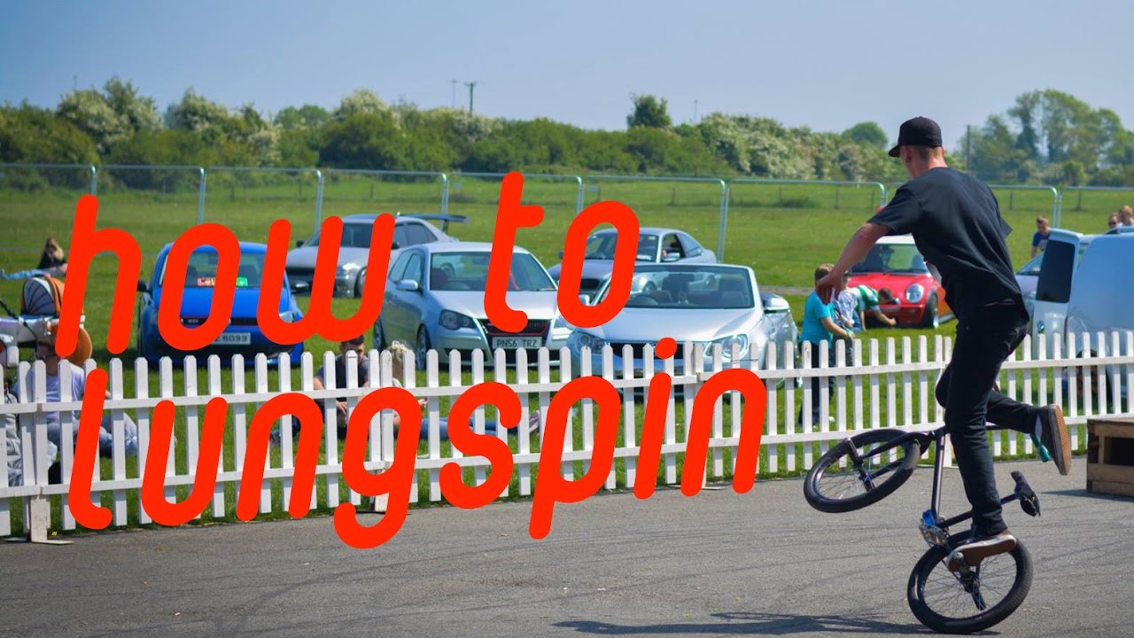 HOW TO FLATLAND BMX | LUNGSPIN