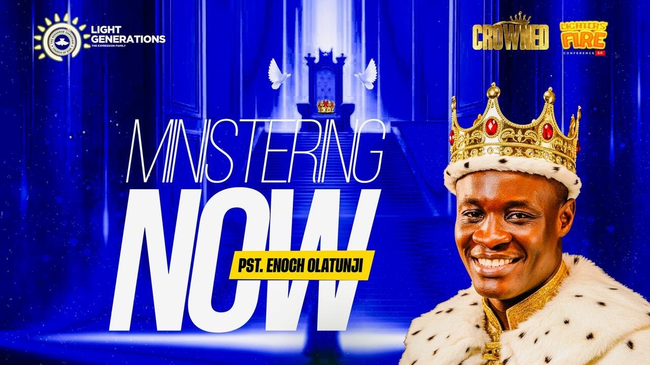 PASTOR ENOCH OLATUNJI  CROWNED  DAY 4   MORNING SESSION