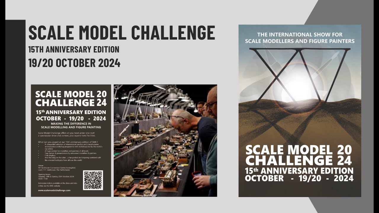 SMC 2024 - Scale Model Challenge NL #scalemodels #smc #contest #challenge #koningshof #plamo #hobby