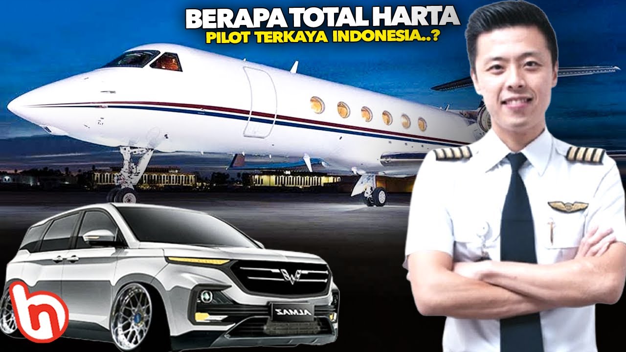 Intip Tumpukan Harta dan Koleksi Kendaraan Mewah Milik Pilot Vincent Raditya