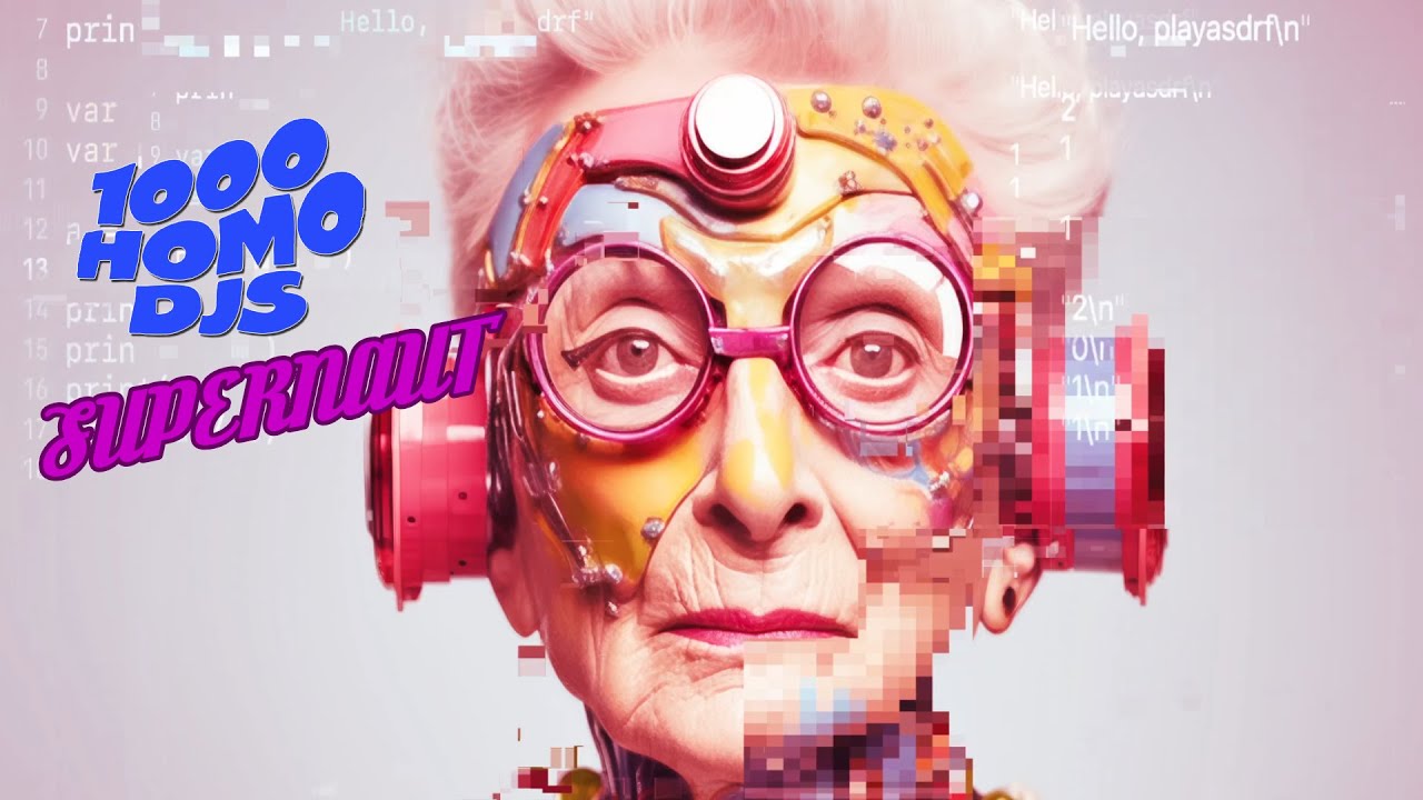 1000 Homo DJS -  Supernaut - Ministry (Black Sabbath Cover) (Lyrics Video)