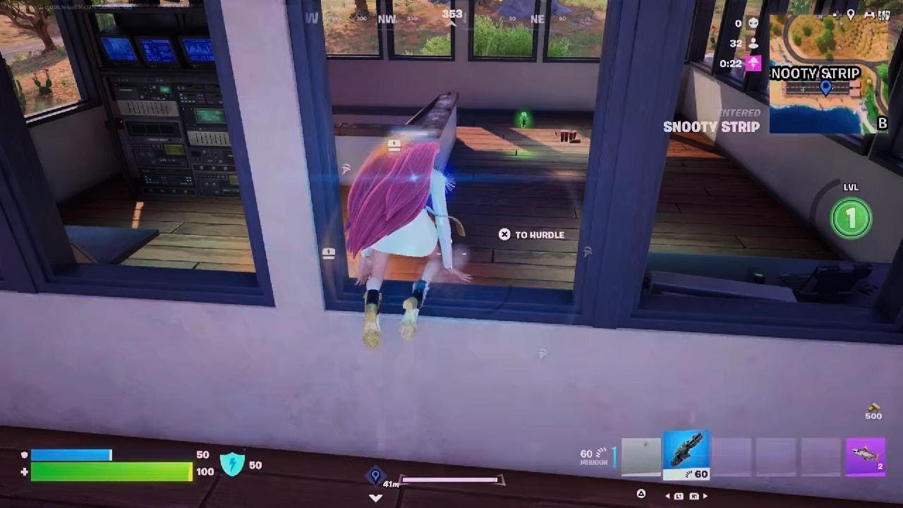 Fortnite Blitz Royale with Golden Mira