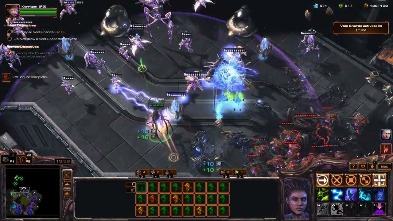 STARCraFT2 sc2 co-op BRUTAL  SEIRYU (TH) kerrigan (rifts to korhal)