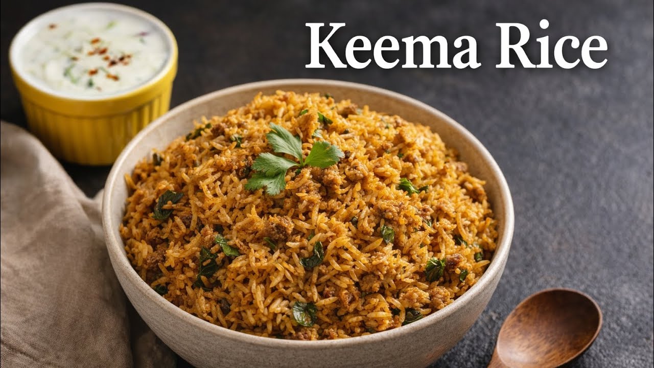 Deeply Flavourful Keema Rice | Made with Mutton Keema Curry | Not Pulao