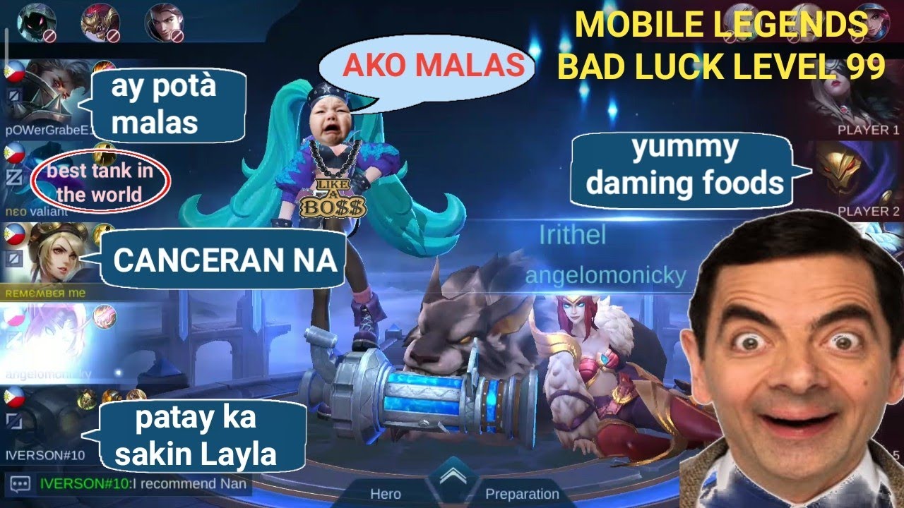 PRANK IN RANK GONE WRONG | BAD LUCK LEVEL 99 | RIP ALDOUS? | LAYLA LANG MALAKAS | MOBILE LEGENDS