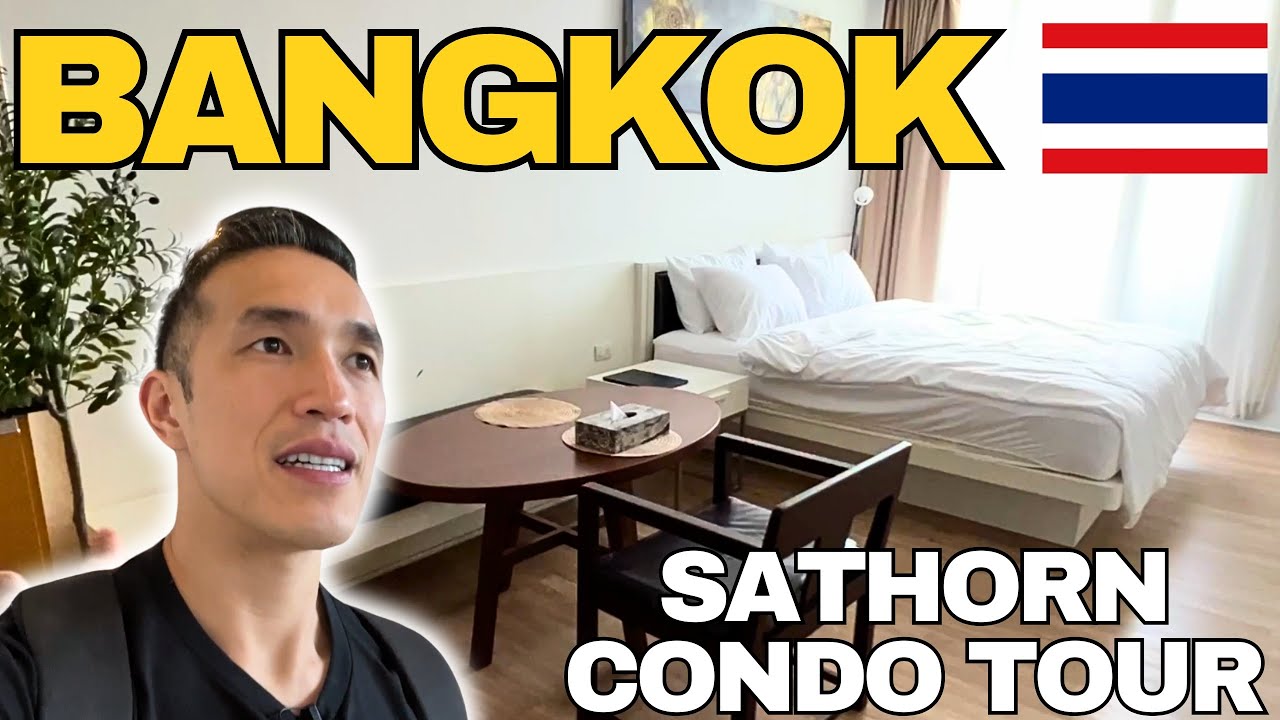 This Condo In Bangkok Is Only $380 Per Month! Sathorn Prime Residence Condo Tour | Thailand Vlog