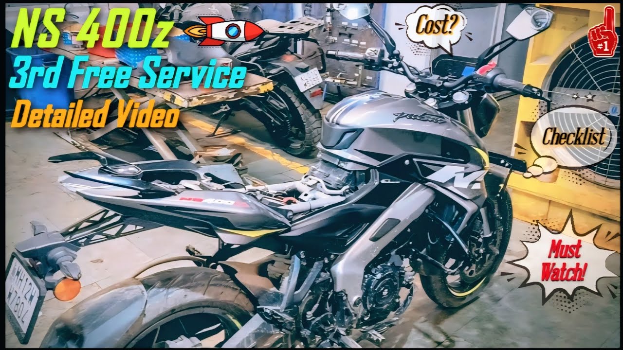 NS400z Rocket | 3rd Free SERVICE Done | Checklist & COST? @SwapsVLOGS 