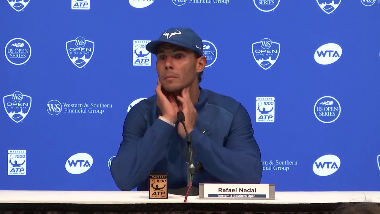Rafael Nadal Press conference / QF Cincinnati 2017 (Eng&Spa)