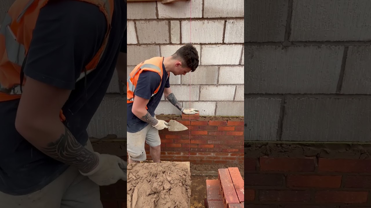 Bricklaying tips 🧱🧱🧱
