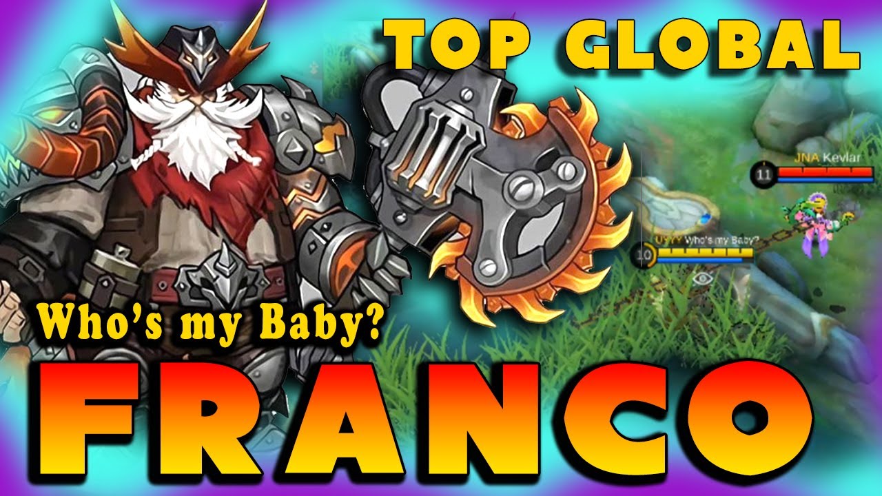 13.000+ MATCHES FRANCO GAMEPLAY - BEST BUILD FRANCO 2021 - FRANCO TOP GLOBAL MOBILE LEGEND