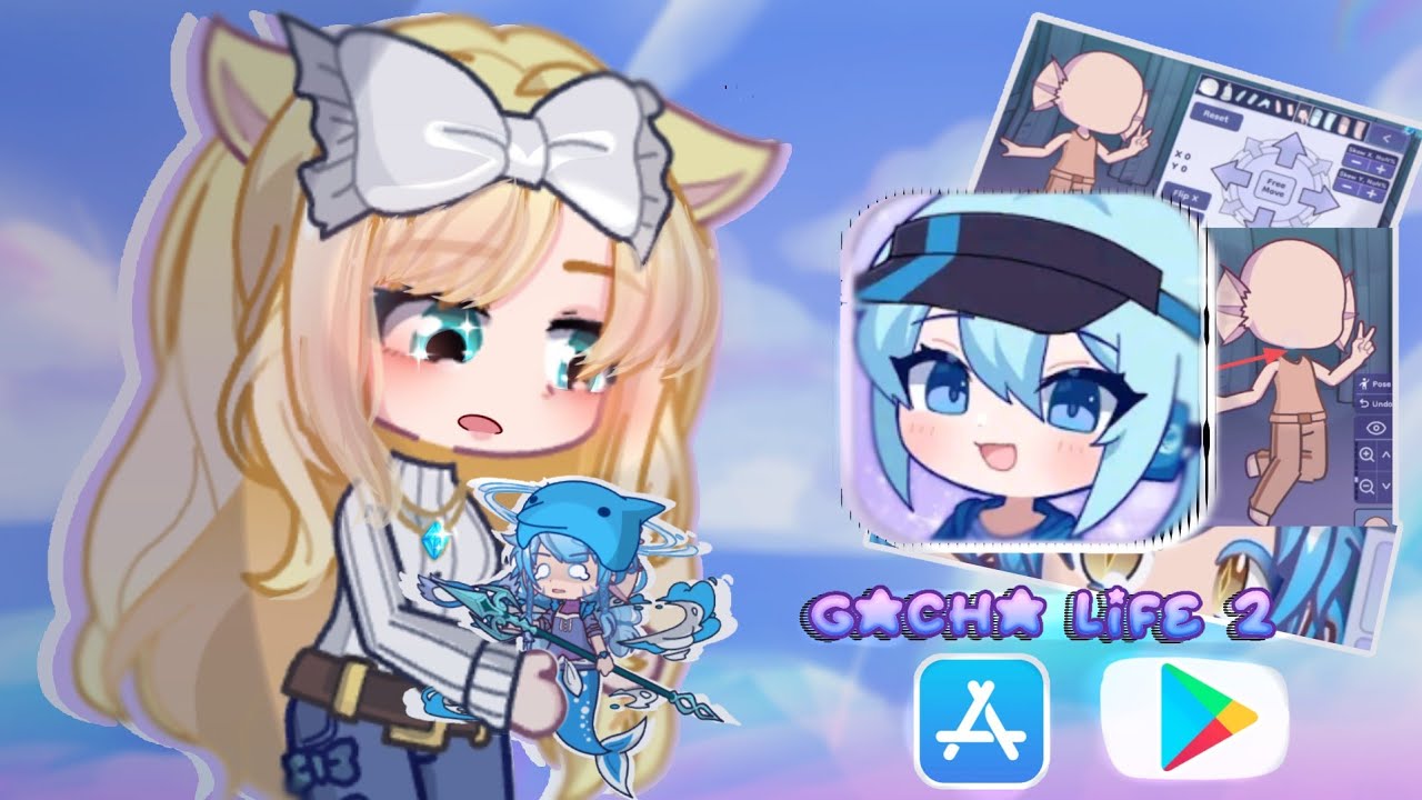 Exploring Gacha life2 //خدع و أسرار  لصنع الشخصيات في قاشا لايف 😯🌟
