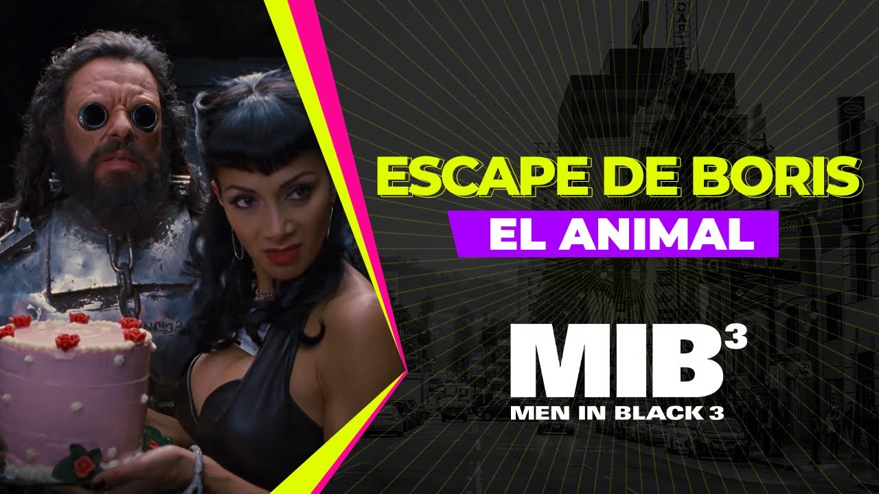 Boris el Animal escapa de la Prisión Lunar Max | Hombres de negro 3 | Hollywood Clips en Español