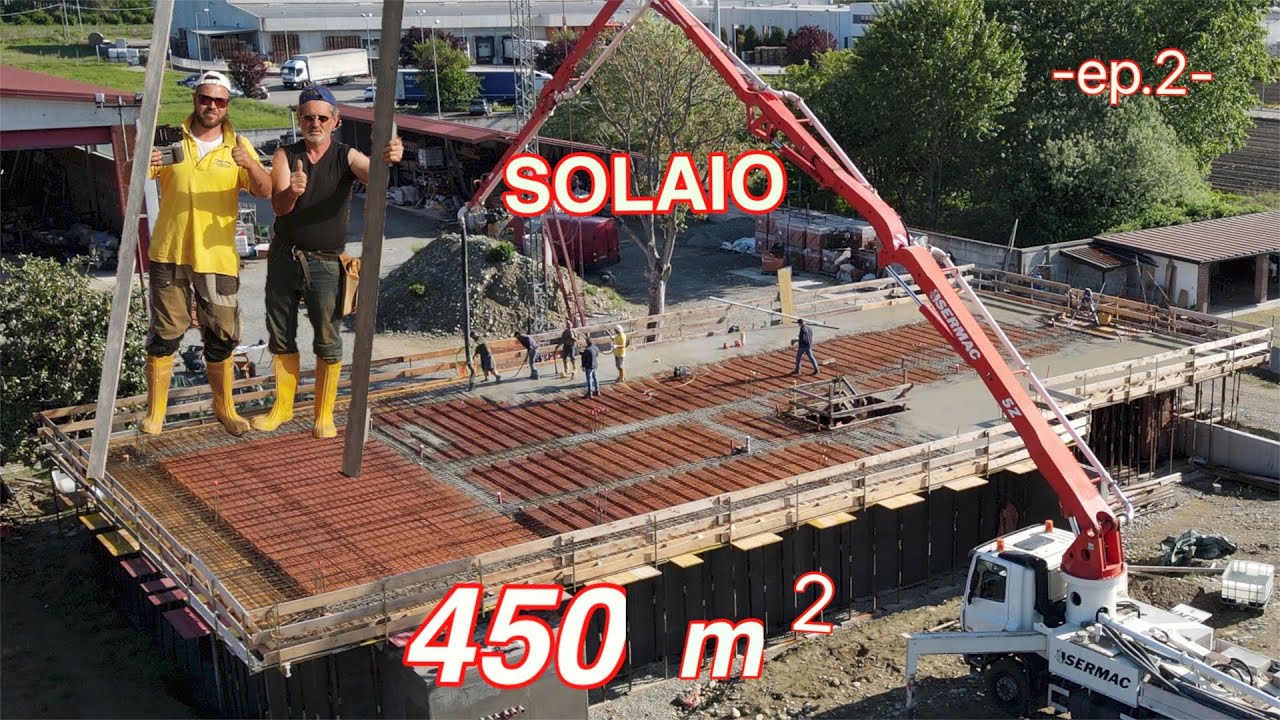COSTRUZIONE VILLA CURA  -EP.2-                           PRIMO SOLAIO