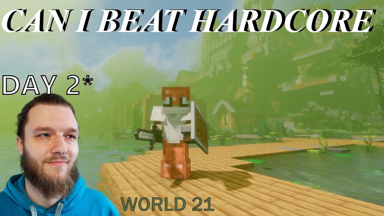 Can I beat Minecraft for the first time + hardcore + treadmill live part 20