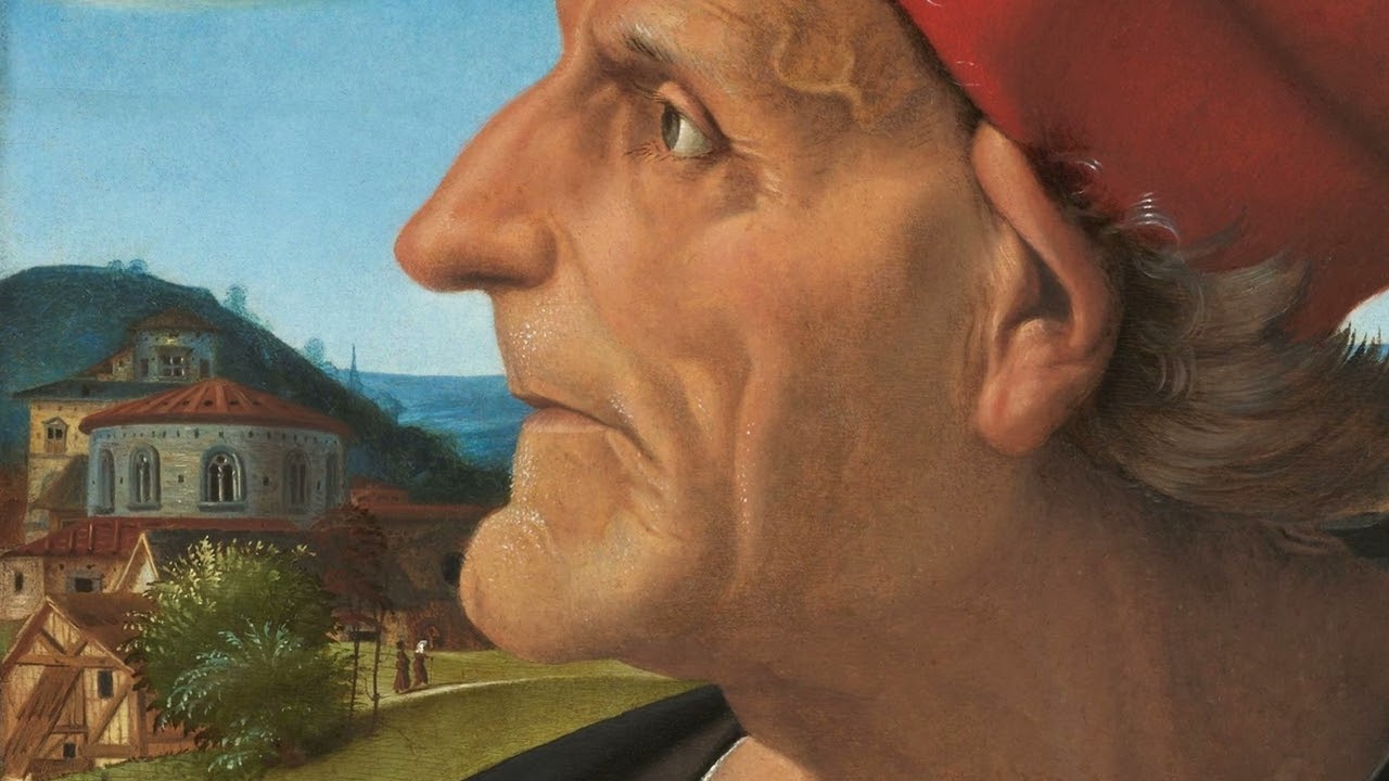 Piero di Cosimo's double portrait: Giuliano & Francesco Giamberti da Sangallo